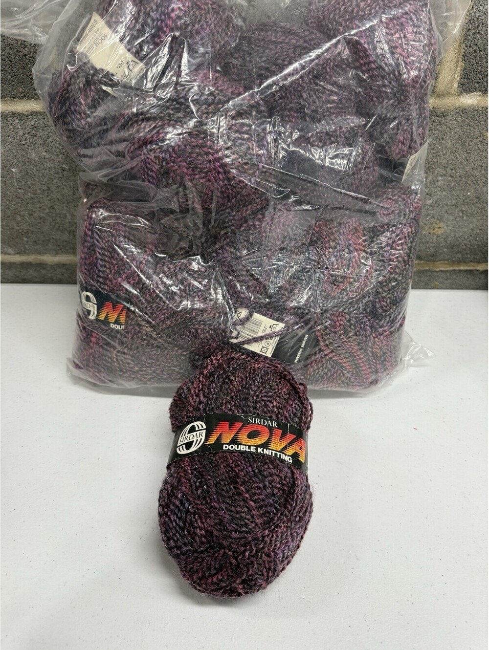 Sirdar NOVA Double Knitting Yarn Acrylic/Nylon Multicolor 16 Skein Lot